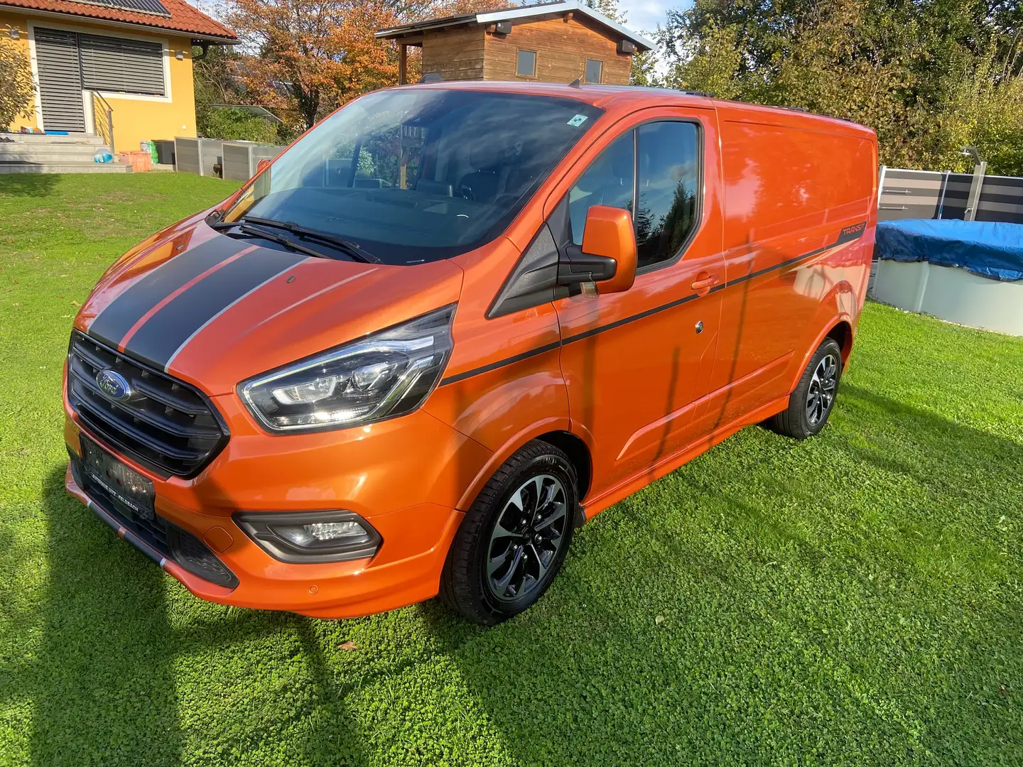 Ford Transit Custom Transit Custom Kasten 2,0 TDCi L1 310 Sport Aut. Orange - 1