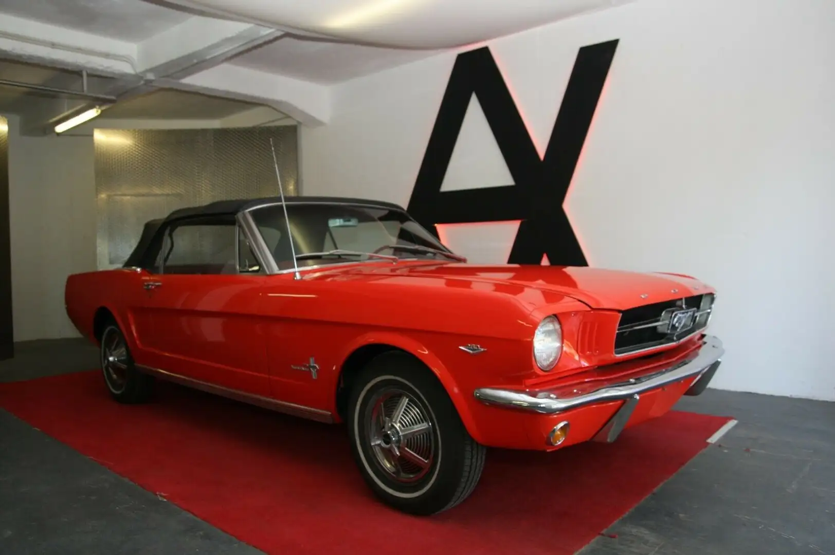 Ford Mustang Cabrio 1964 ½ *260 Motor*Matching-Numbers*top Piros - 1