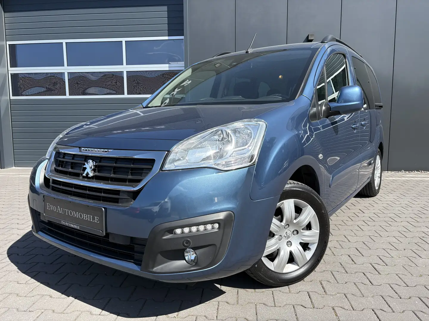 Peugeot Partner Partner Tepee Allure Navi Kamera AHK PDC 1. Hand Bleu - 1