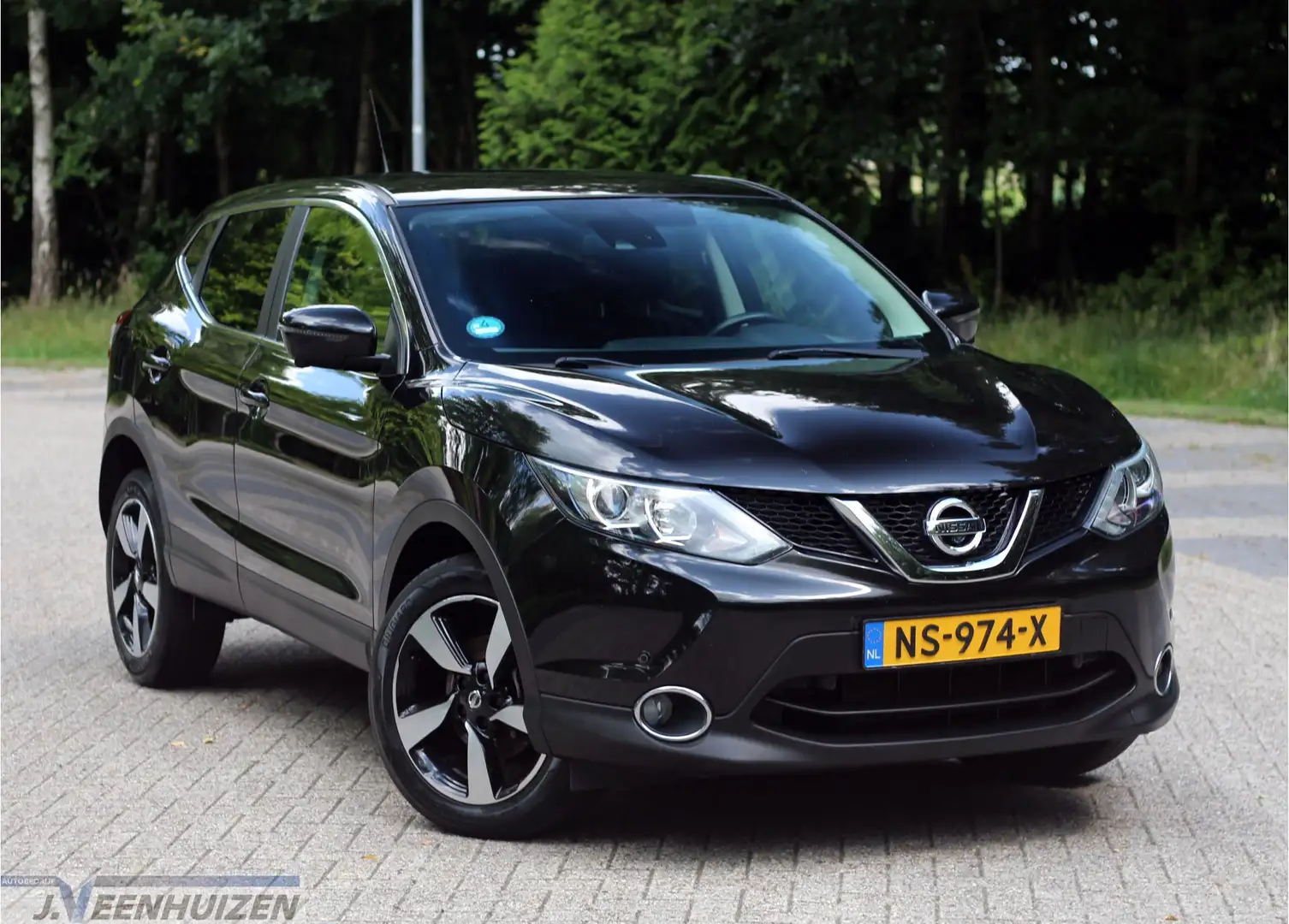 Nissan Qashqai 1.2 N-Connecta | 2017 | Nieuwe ketting | Noir - 1