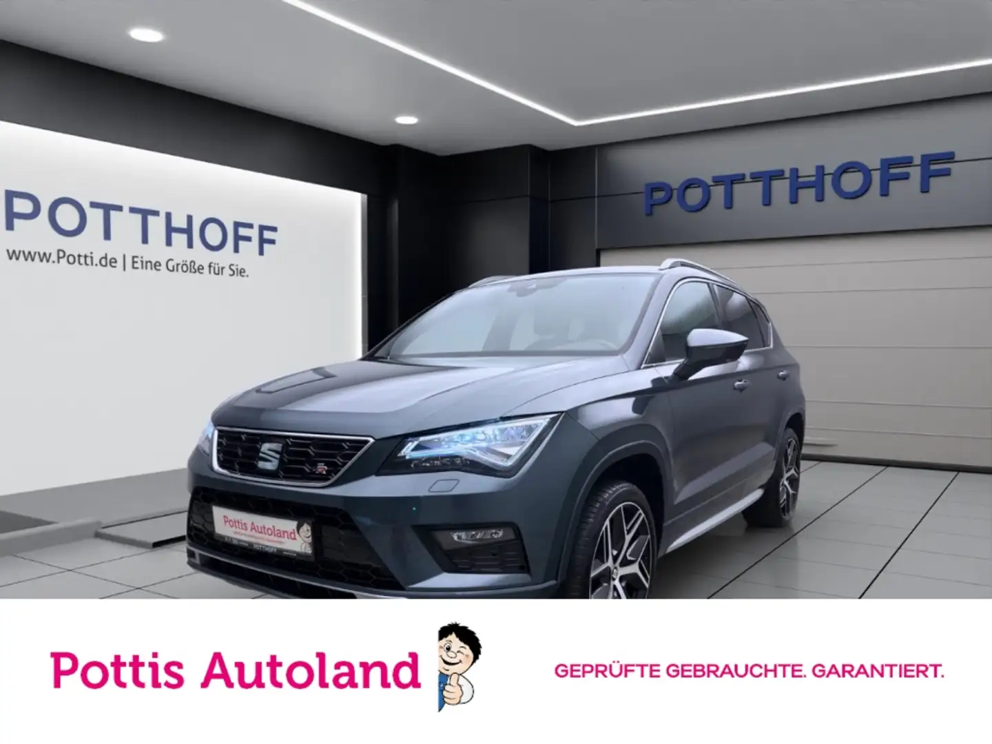 SEAT Ateca 2.0 TDI FR-LINE KAMERA NAVI SITZHZG PDC Grau - 1