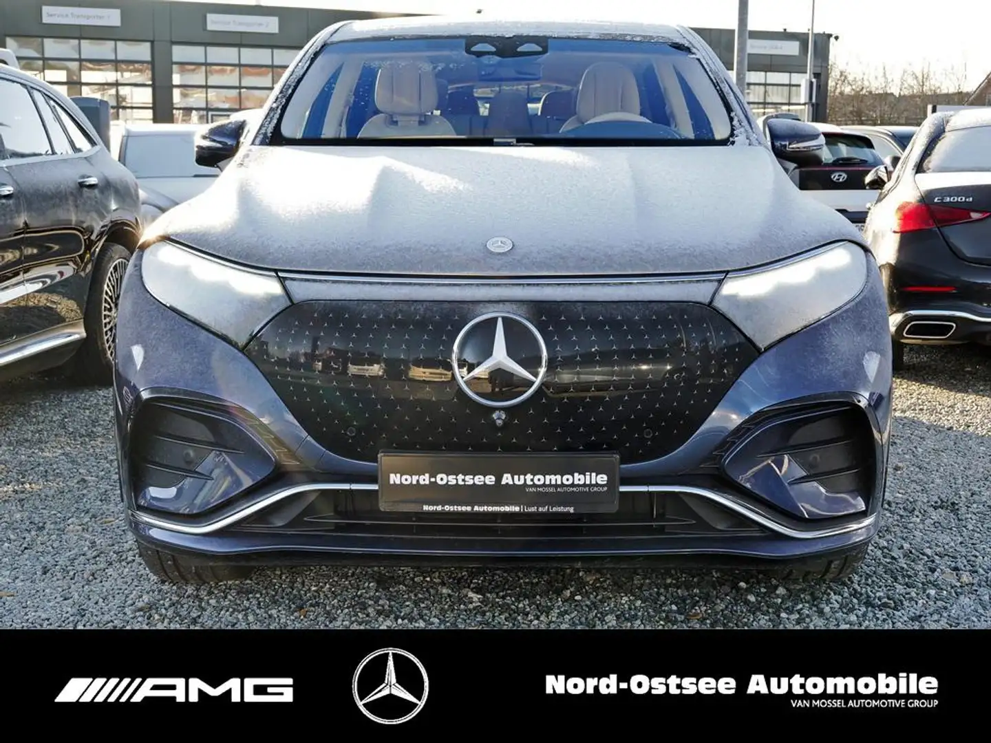 Mercedes-Benz EQS 580 4M AMG 7Sitze DISTRO NAVI SOUND SITZHZG Bleu - 2