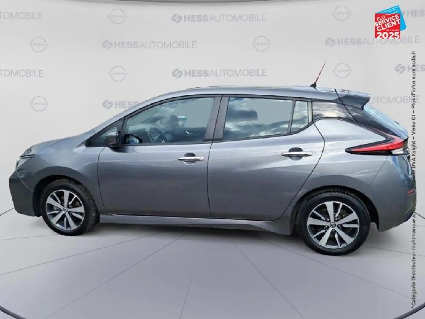 Nissan Leaf 150ch 40kWh Acenta 22 Gris - 2