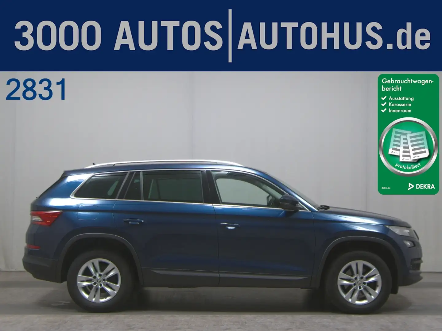 Skoda Kodiaq 2.0 TDI Ambition Navi Kamera Ambiente Blau - 1