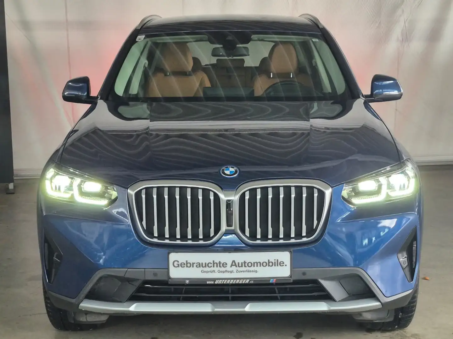 BMW X3 xDrive30e Business Paket Plus / AHK Blauw - 2