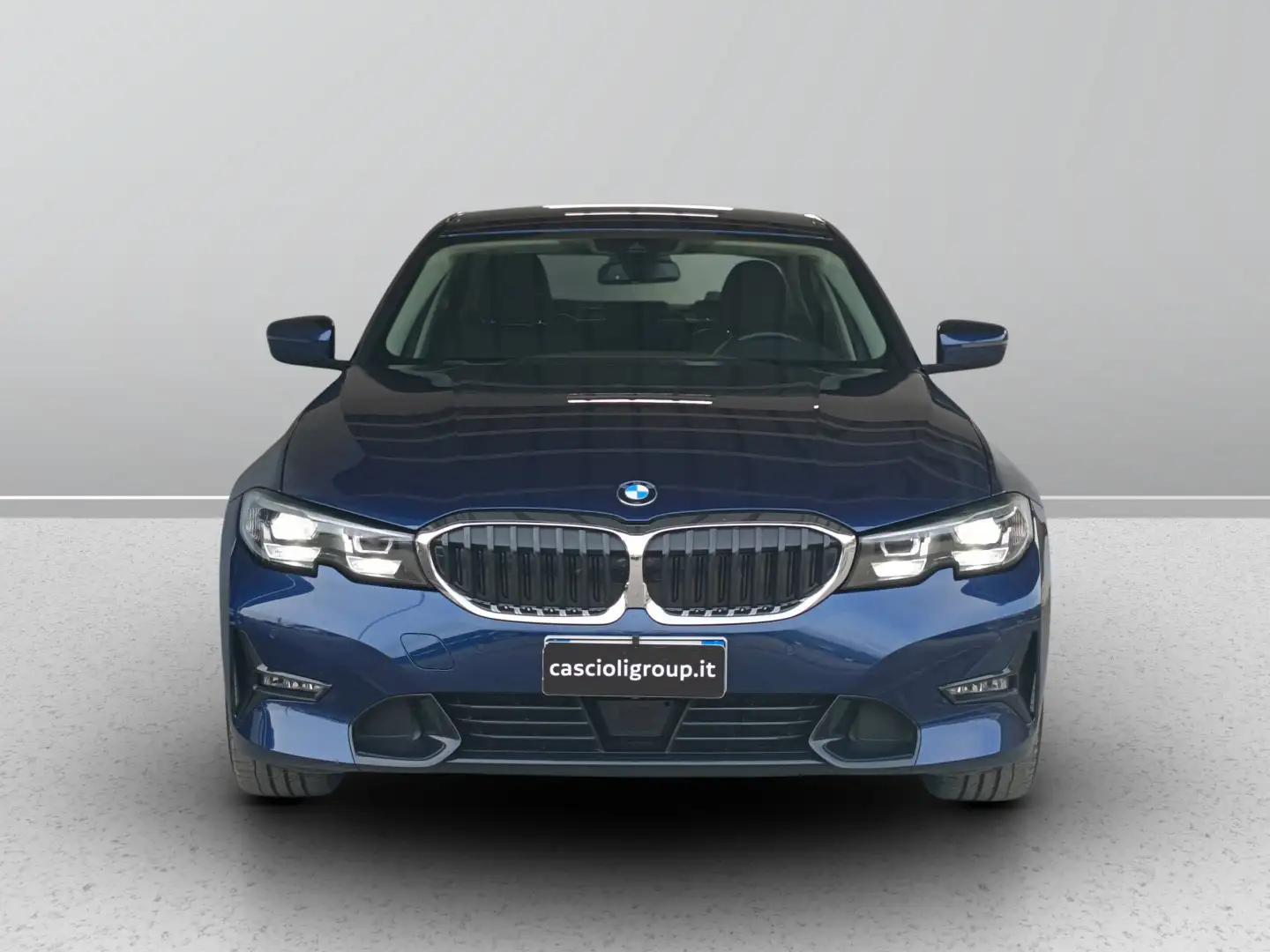 BMW 320 d auto Bleu - 2