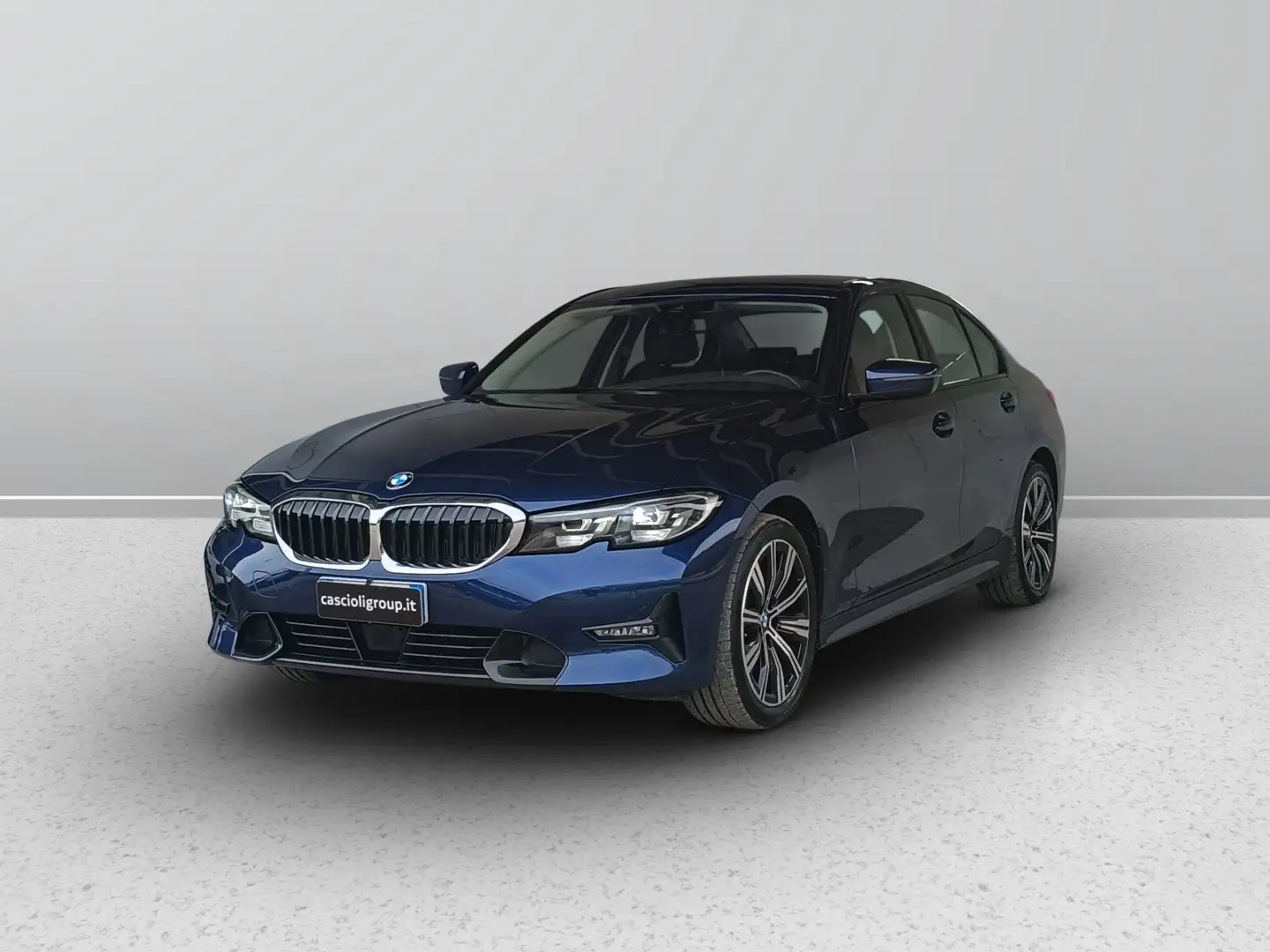 BMW 320 d auto Bleu - 1