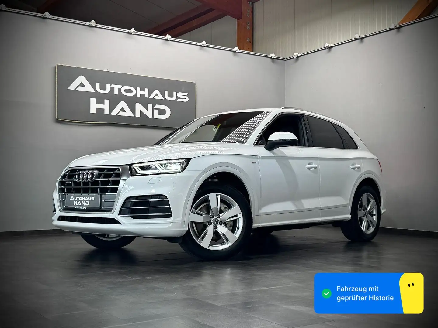 Audi Q5 35 TDI*S-LINE*QUATTRO*SPORT*1.HAND* Wit - 1