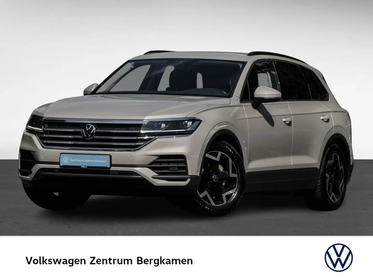 Volkswagen Touareg V6 LEDER ACC AHK eKLAPPE eSITZE NAVI DAB Beige - 2
