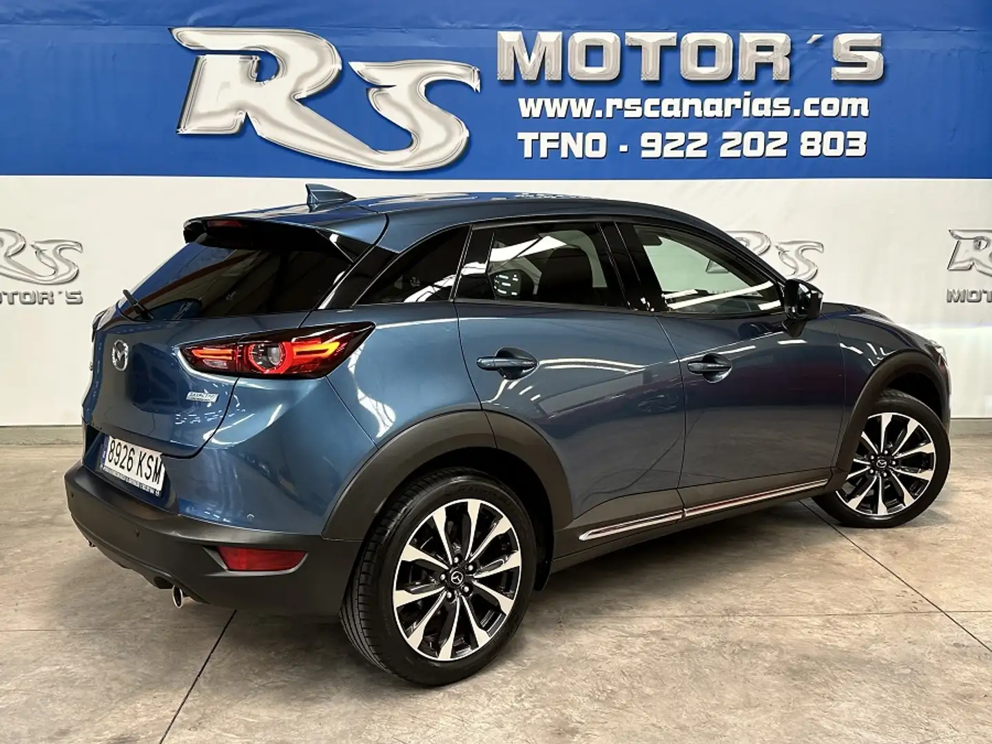 Mazda CX-3 2.0 Skyactiv-G Zenith 2WD 89kW Bleu - 2