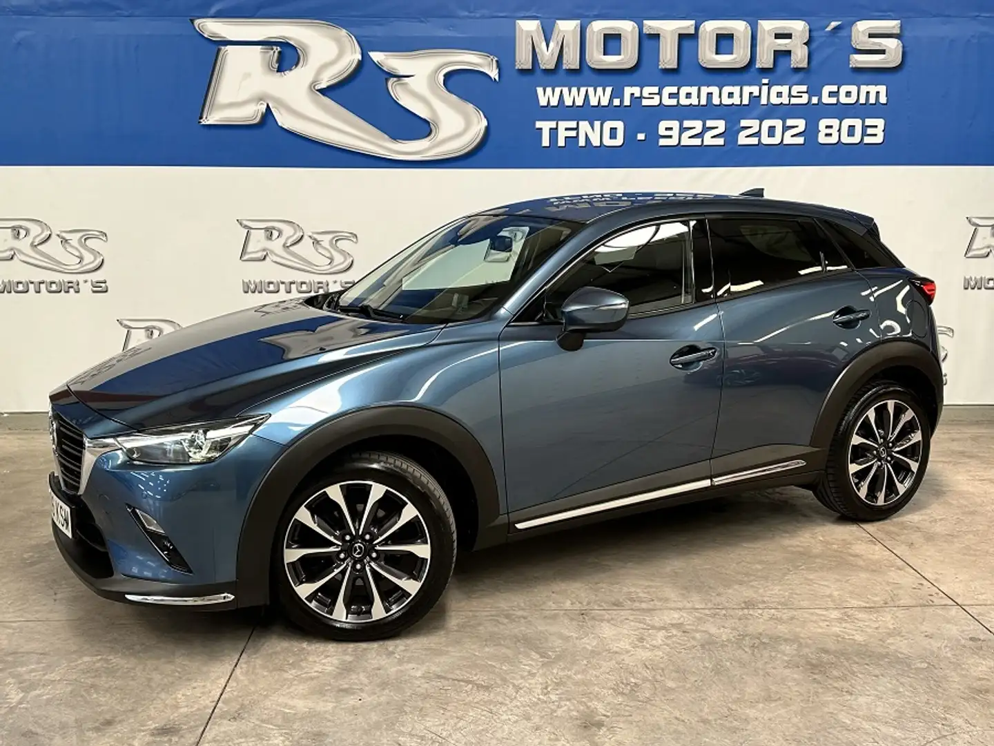 Mazda CX-3 2.0 Skyactiv-G Zenith 2WD 89kW Bleu - 1