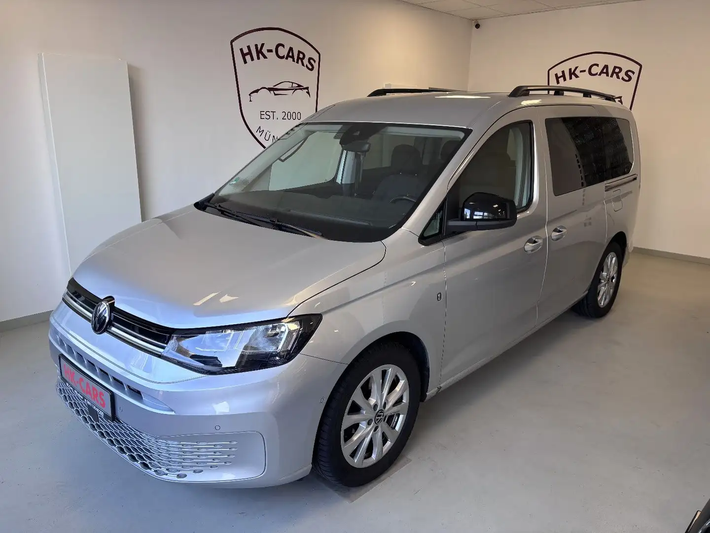Volkswagen Caddy Life Maxi 2,0TDI DSG AHK Kamera Argent - 1