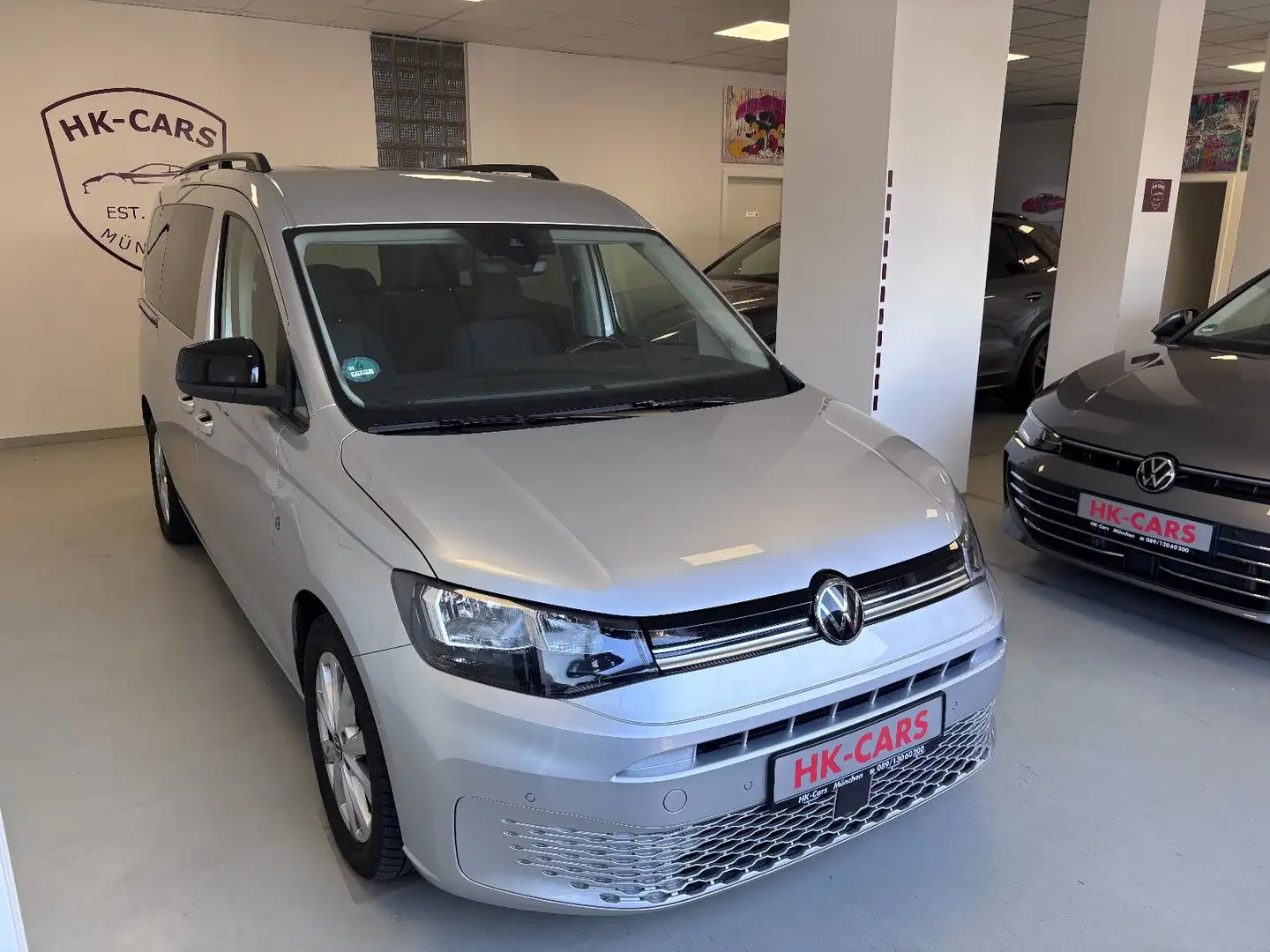 Volkswagen Caddy Life Maxi 2,0TDI DSG AHK Kamera Argent - 2