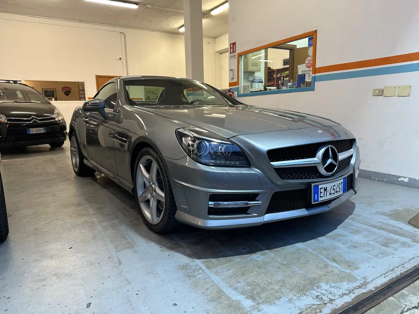 Mercedes-Benz SLK 200 Premium AMG - Automatica - Pelle - Airscarf - Pdc Gris - 2