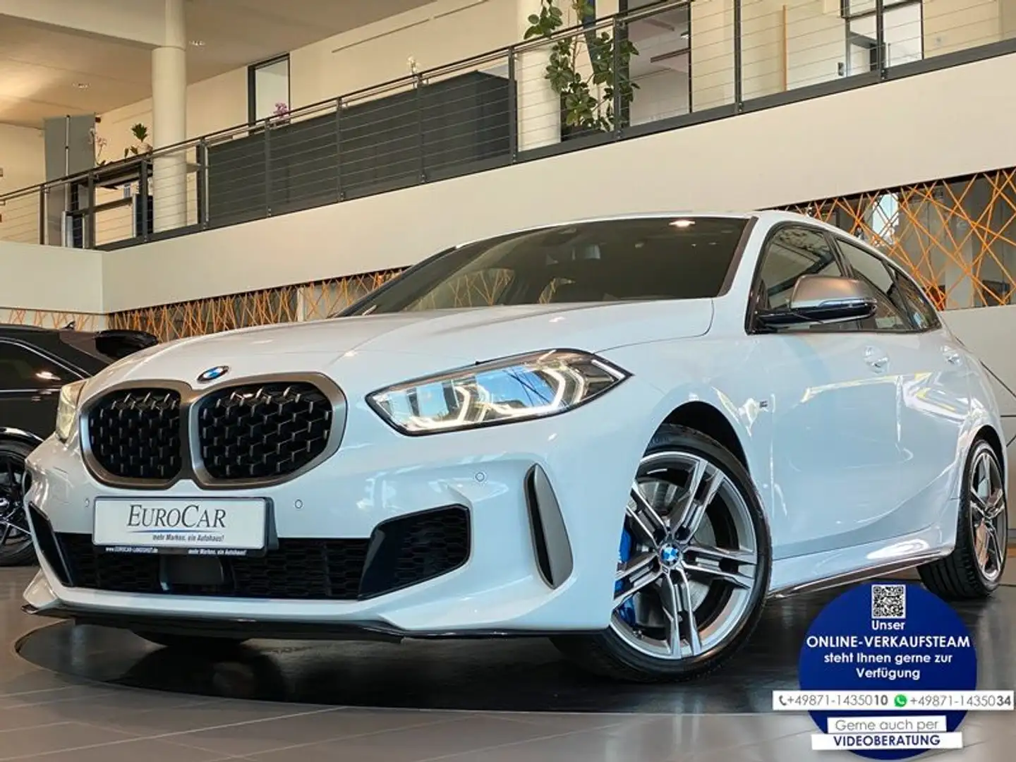 BMW 135 i xDrive Shadow CockpitProf LED Shzg H&K DDC Bianco - 1