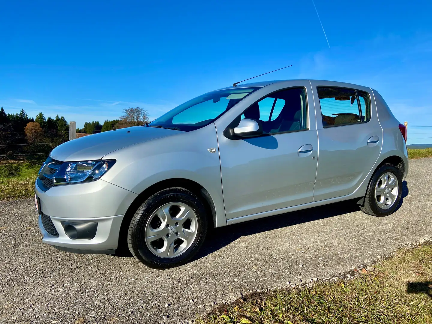 Dacia Sandero Laureate Klima Navi Silber - 1