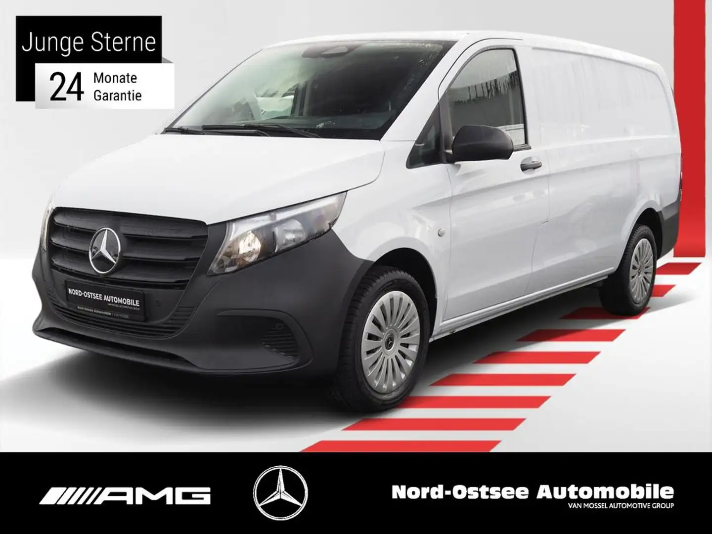 Mercedes-Benz Vito 116 neues Modell KAM KLIMA NAVI TEMPO MBUX Weiß - 1