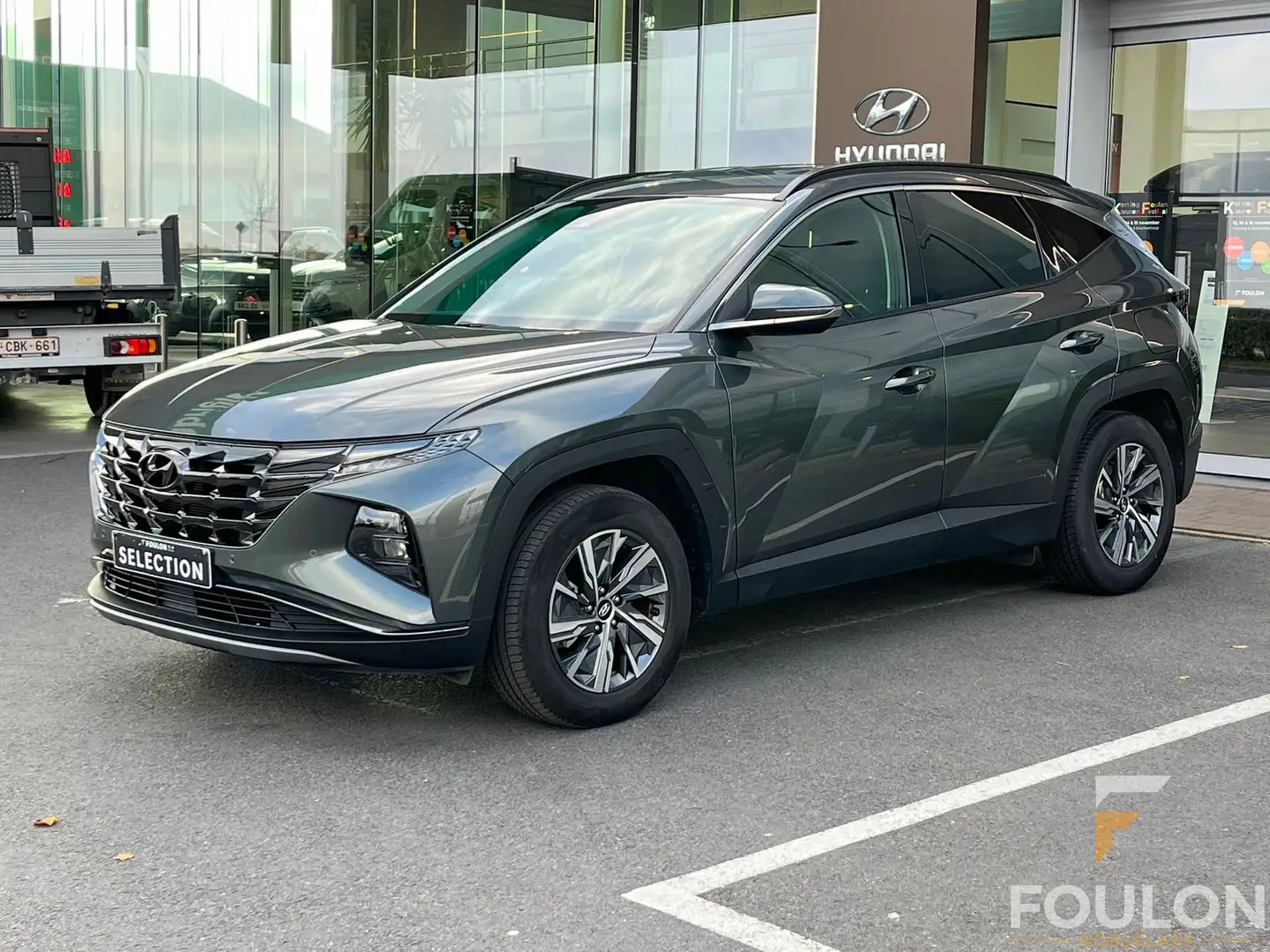 Hyundai TUCSON T-GDi Feel HEV 6AT 230pk Groen - 1