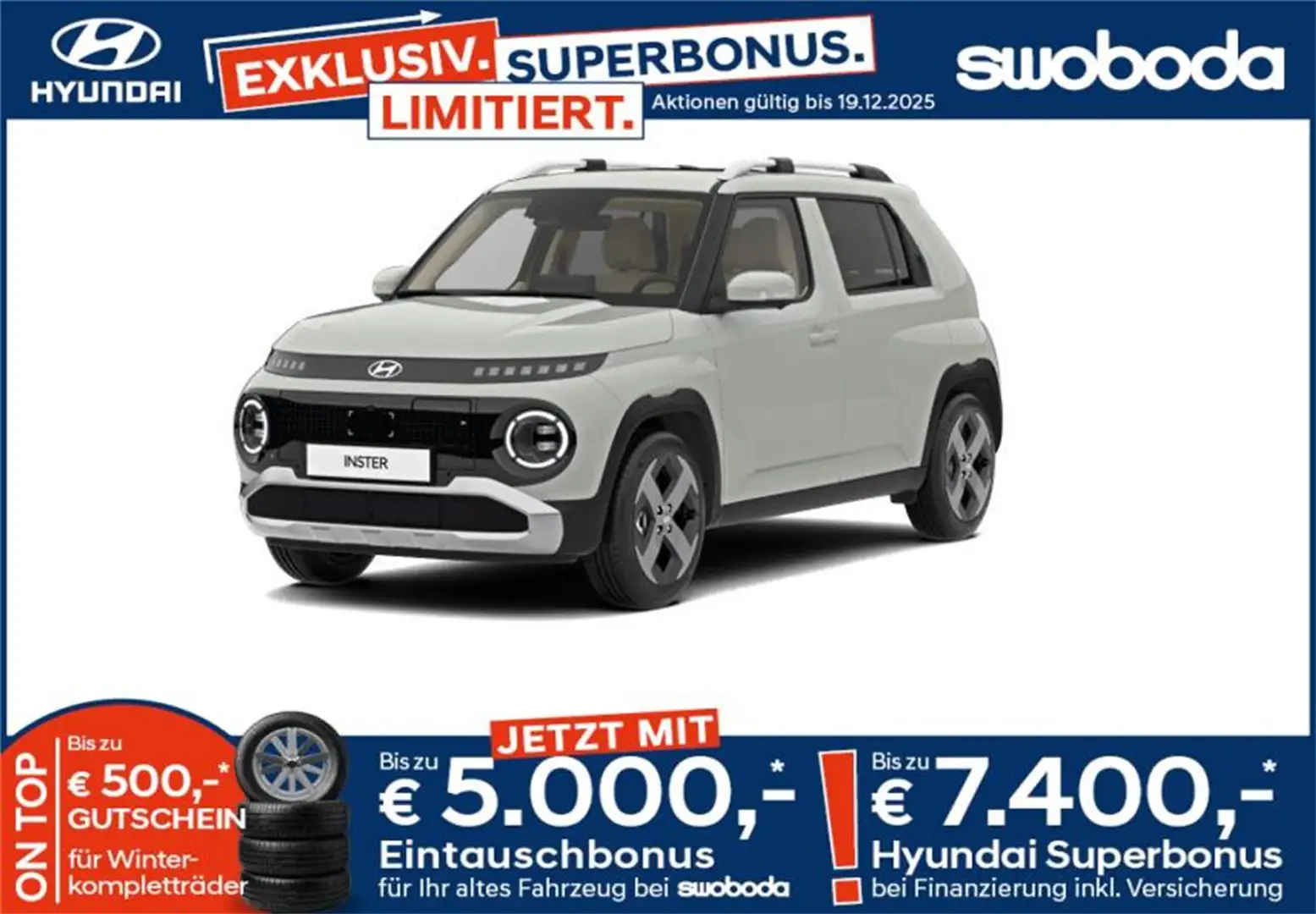 Hyundai Inster INSTER Smart Line 42kWh r5s41-P1-O1 Weiß - 1