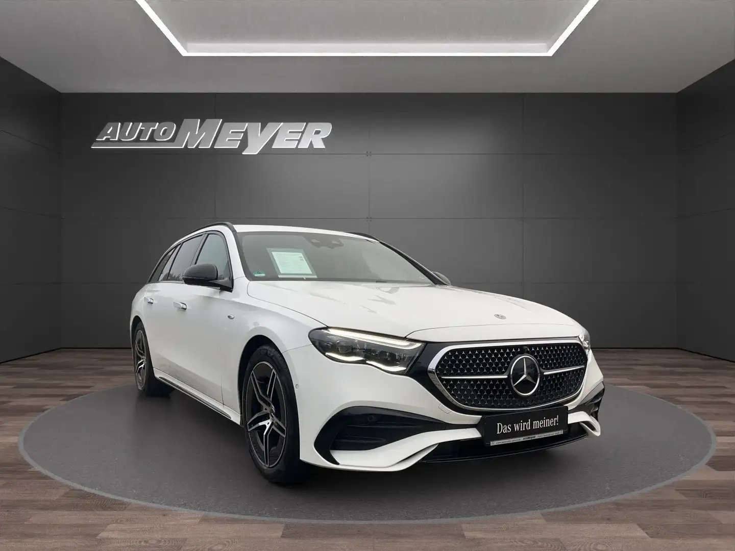 Mercedes-Benz E 300 de T AMG+NIGHT+AHK+FAHRASSI+DIGITAL+360°++ Weiß - 2