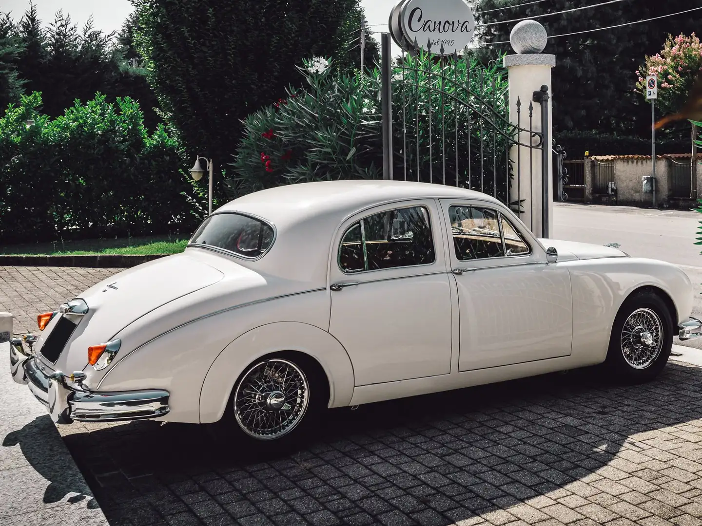 Jaguar MK II immatricolazione 1957 * Restaurata * ASI * bijela - 2