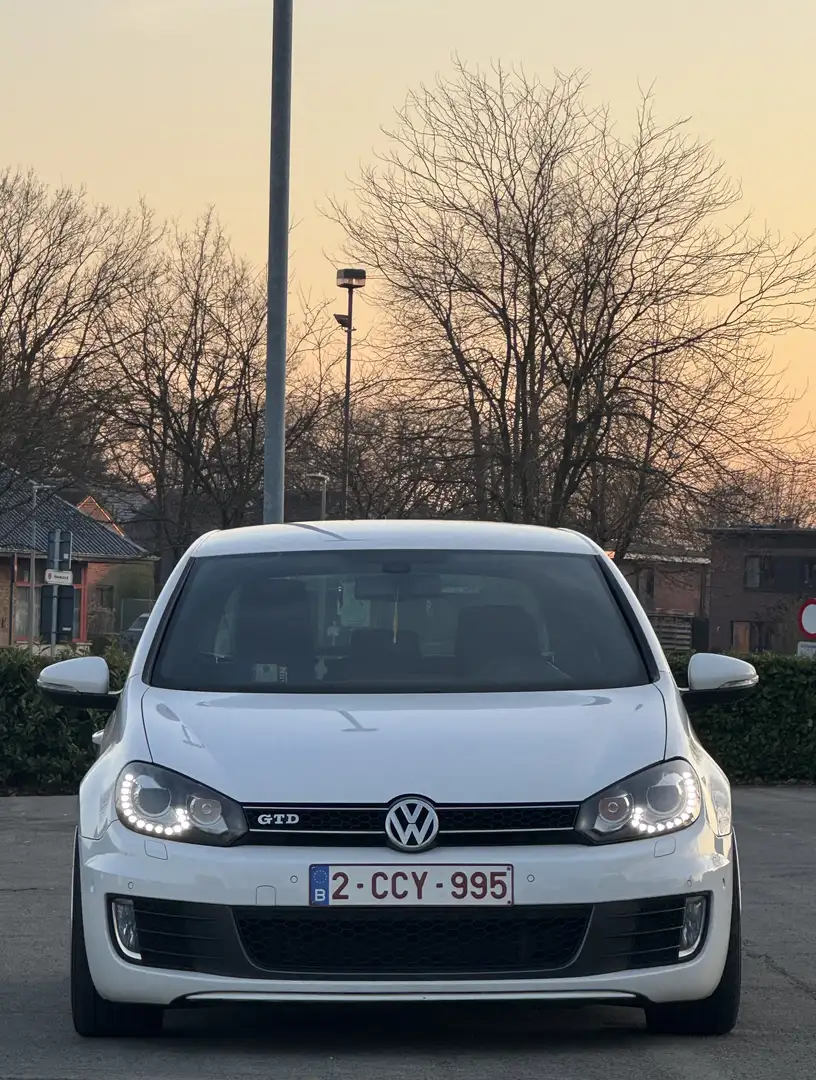 Volkswagen Golf GTD 2.0 tdi Blanc - 1