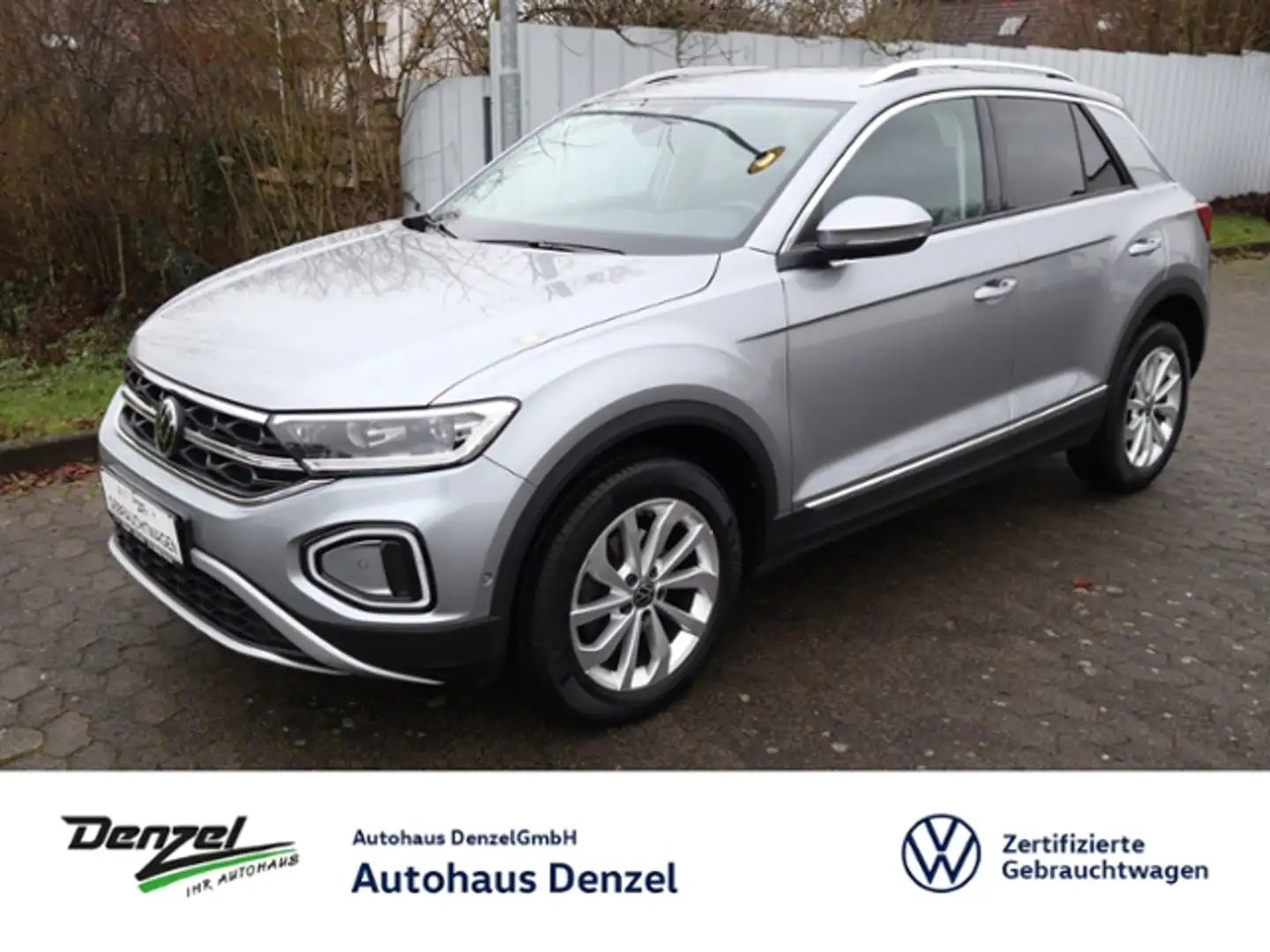 Volkswagen T-Roc Style 1.5 TSI DSG ACC/APP/KAMERA Argent - 1