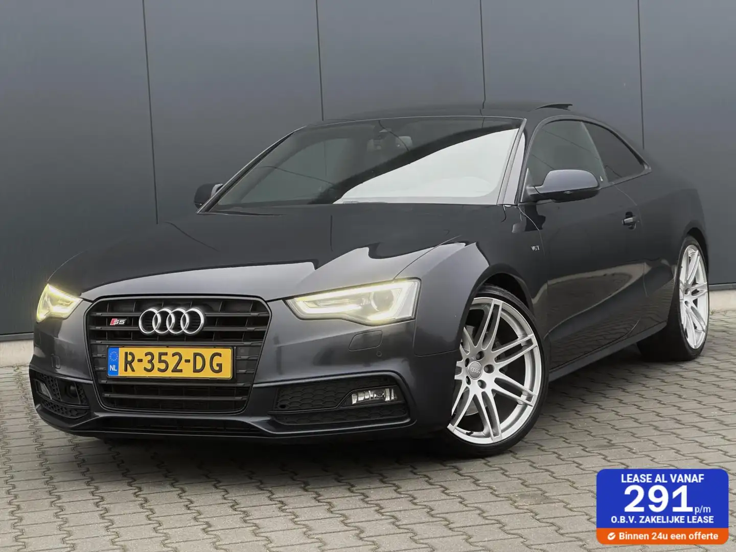 Audi S5 3.0 TFSI Quattro Pano - Adaptive - B&O - Oh Histor Blauw - 1