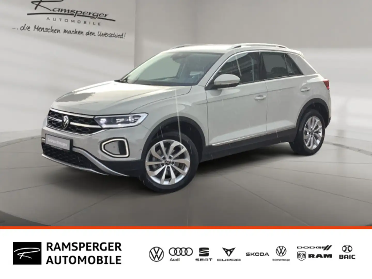 Volkswagen T-Roc 1.5 TSI DSG Style ACC LED APP Keyless Kame Grau - 1