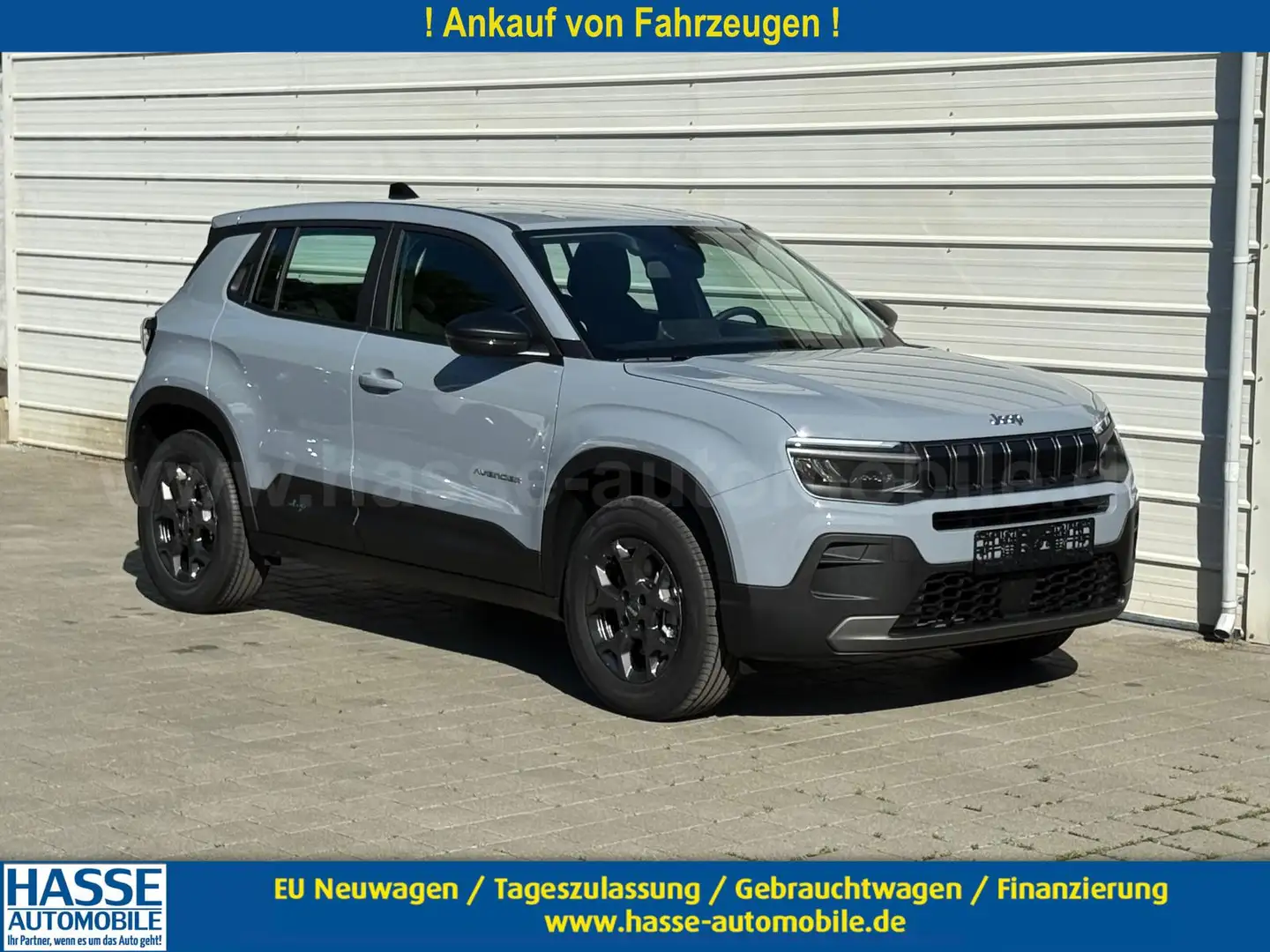 Jeep Avenger Longitude 1.2 e-HYBRID DCT Android Auto*SHZ*PDC... Grau - 1