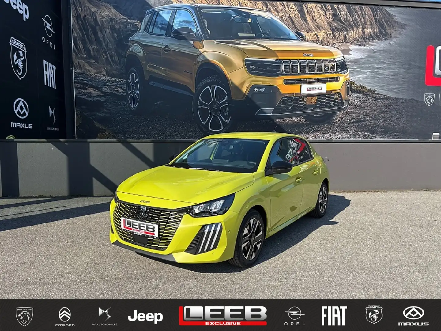 Peugeot 208 PureTech 100 S&S Allure inkl. Vision & Navigati... Gelb - 1