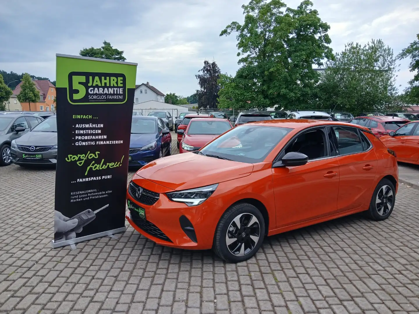 Opel Corsa-e Tempomat,Klimaautomatik,Bluetooth Orange - 2