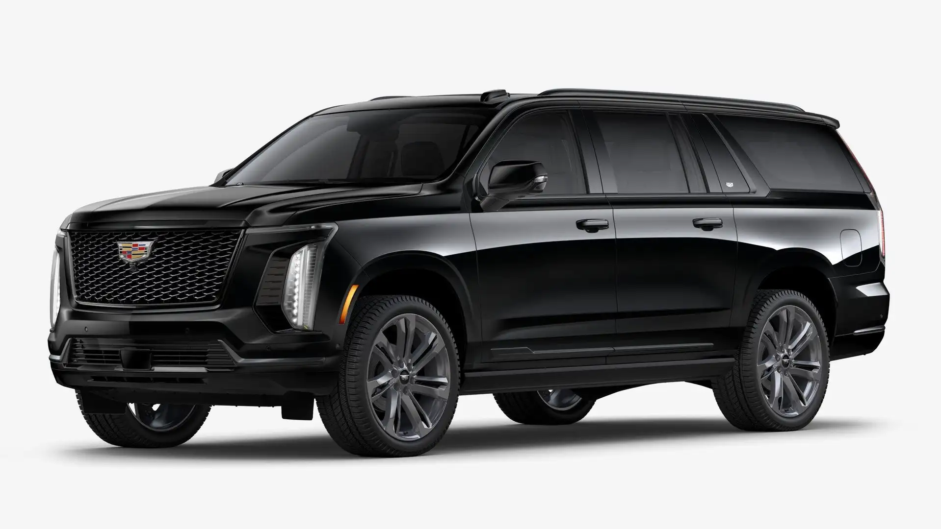 Cadillac Escalade 2025 ESV Sport €139500 +RENAISSANCE RED LEATHER Zwart - 1