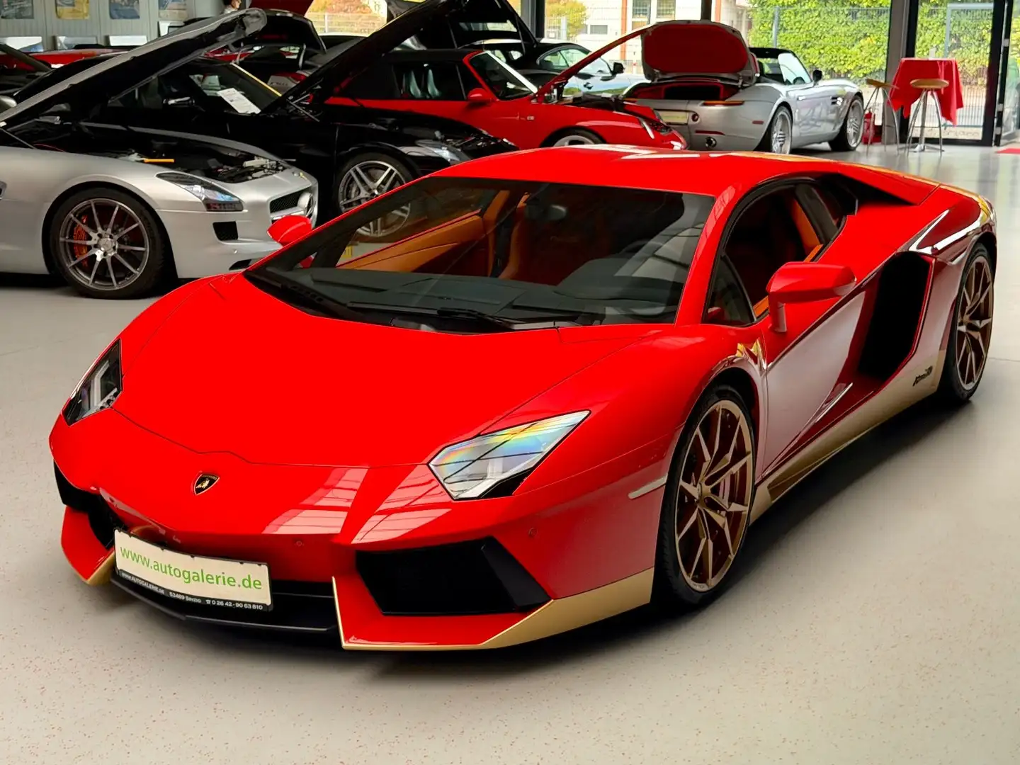 Lamborghini Aventador "Miura Homage" LP700-4 Lift 1of50 Rot - 1