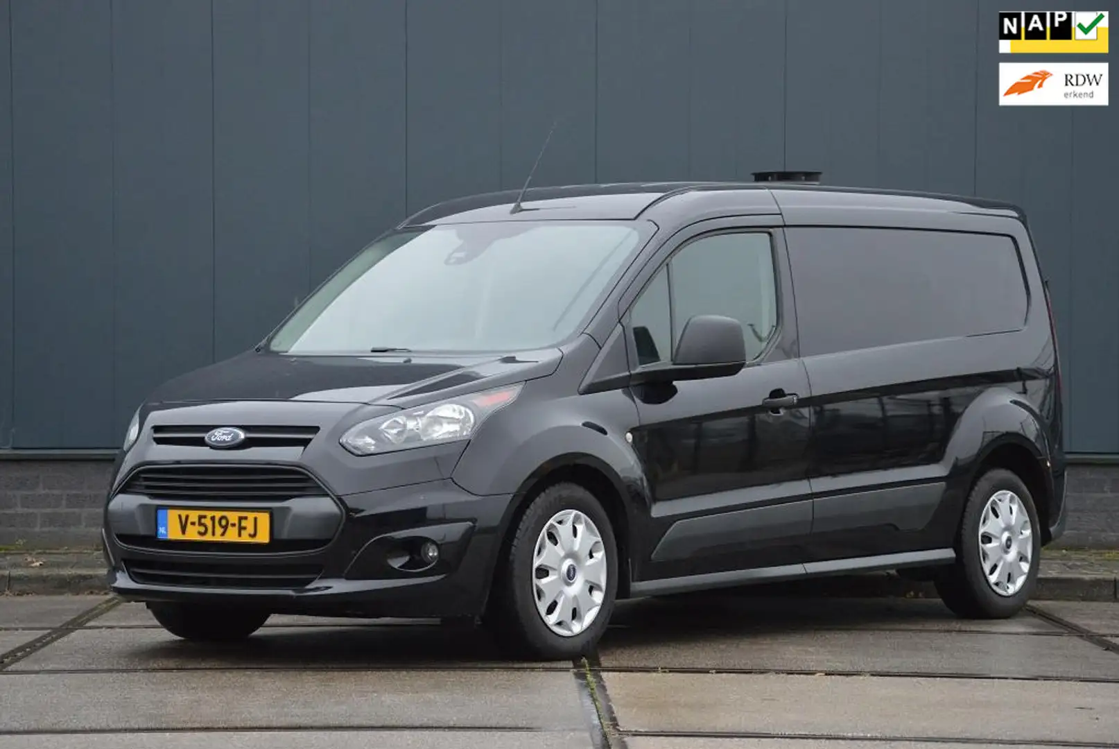 Ford Transit Connect 1.5 TDCI L2 Trend 100PK Euro 6 Airco Navi Schuifde Noir - 1