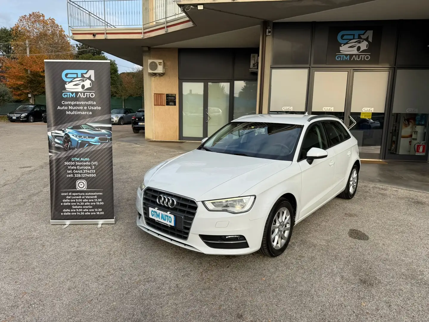 Audi A3 Blanc - 1
