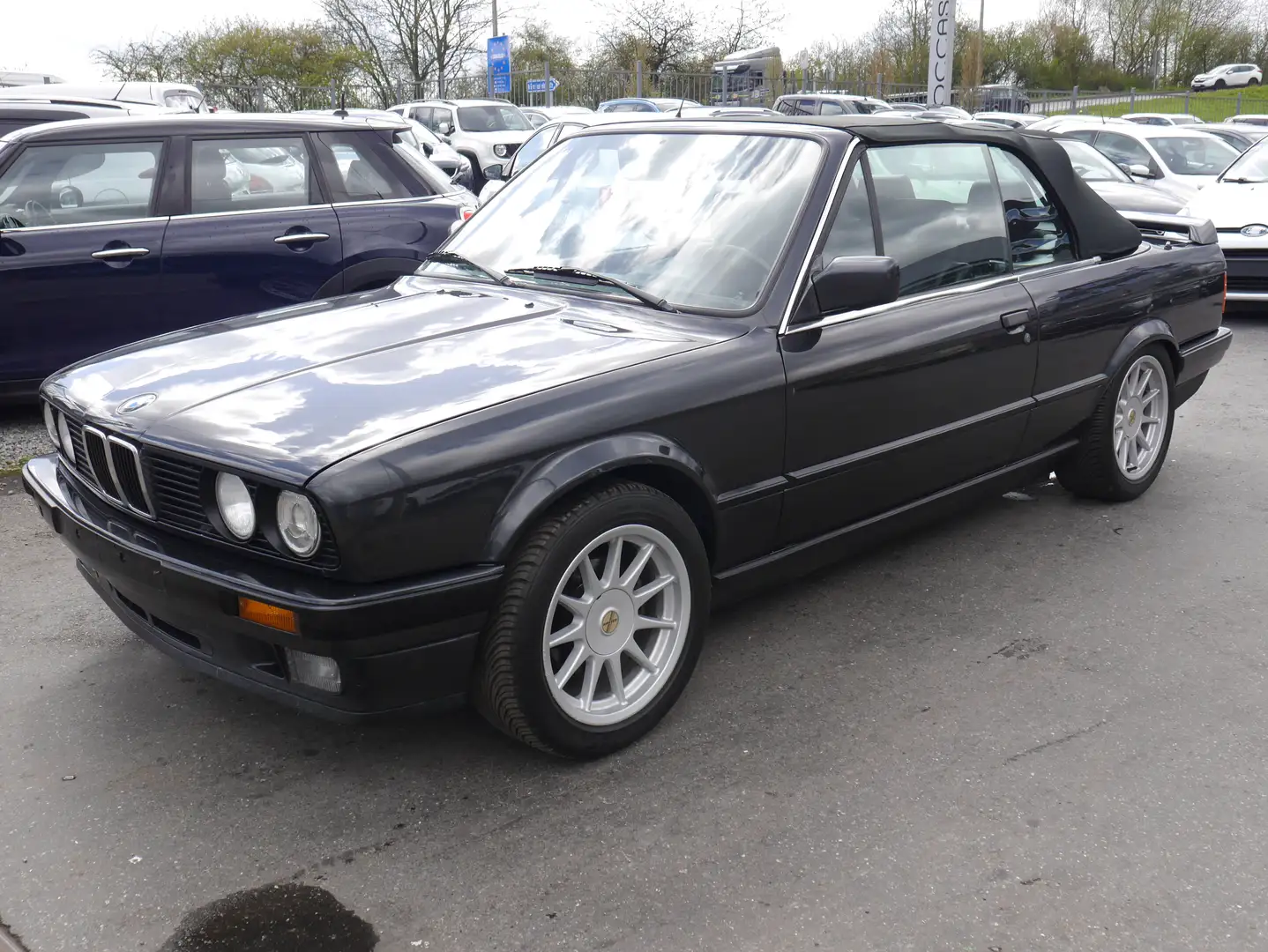 BMW 325 E30 CABRIO*JANTES ET BECQUET HARTGE* Black - 2