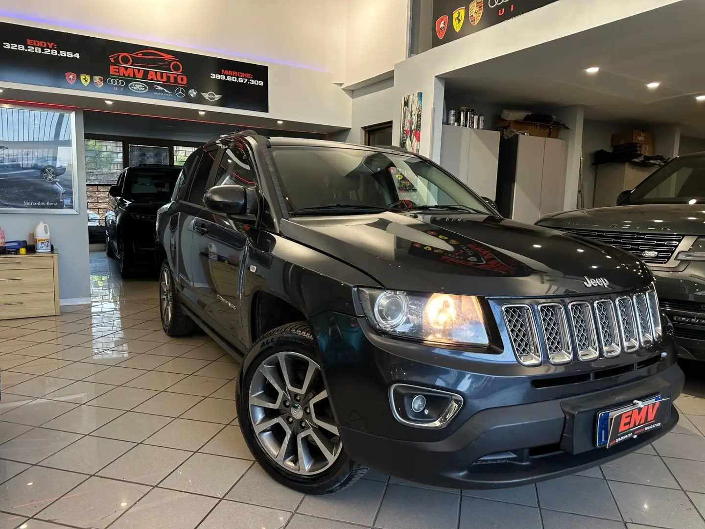 Jeep Compass Compass 2.2 CRD Limited Bleu - 1