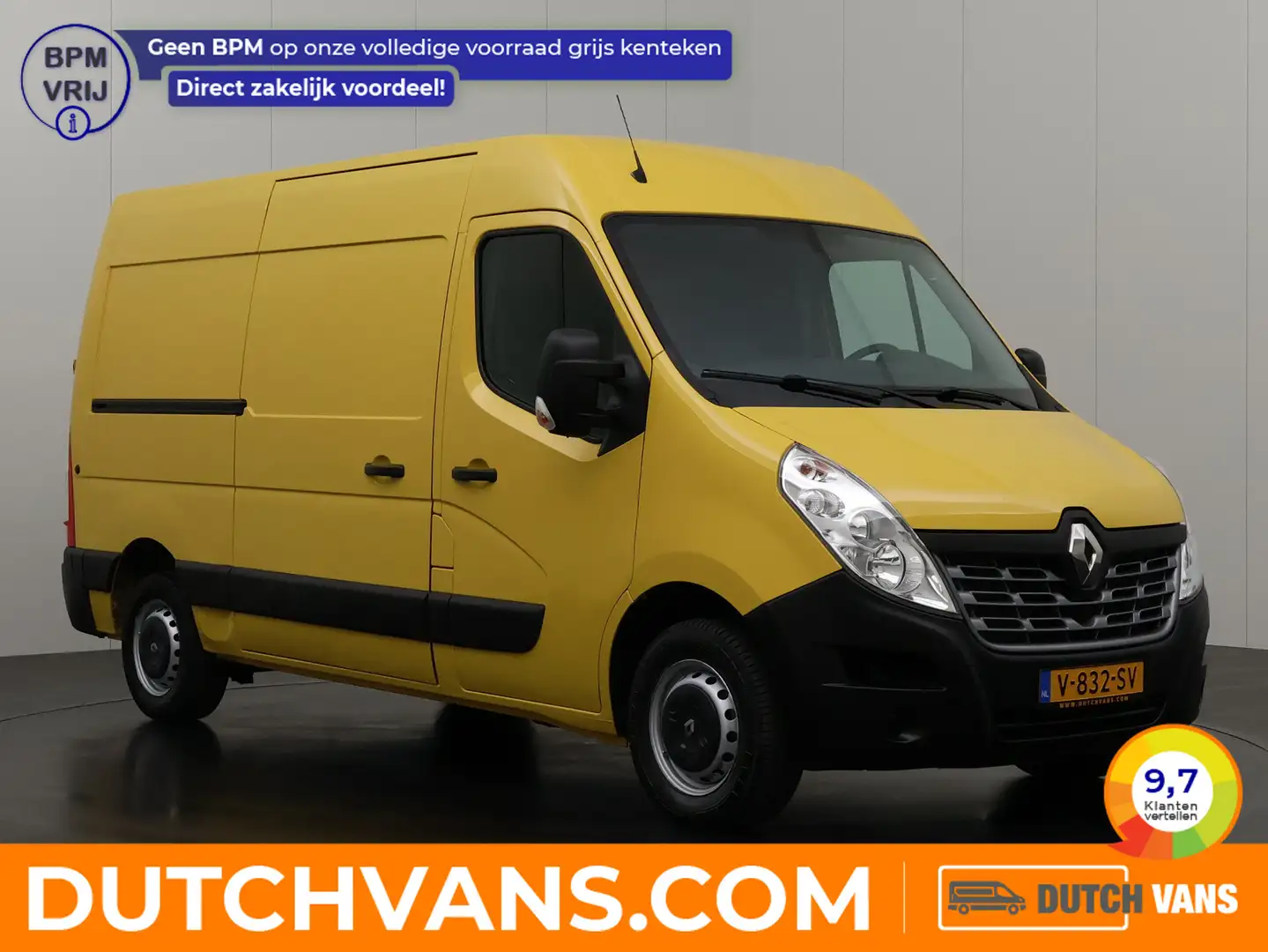 Renault Master 2.3DCi 170PK L2H2 | 2xSchuifdeur | Airco | Cruise Jaune - 1