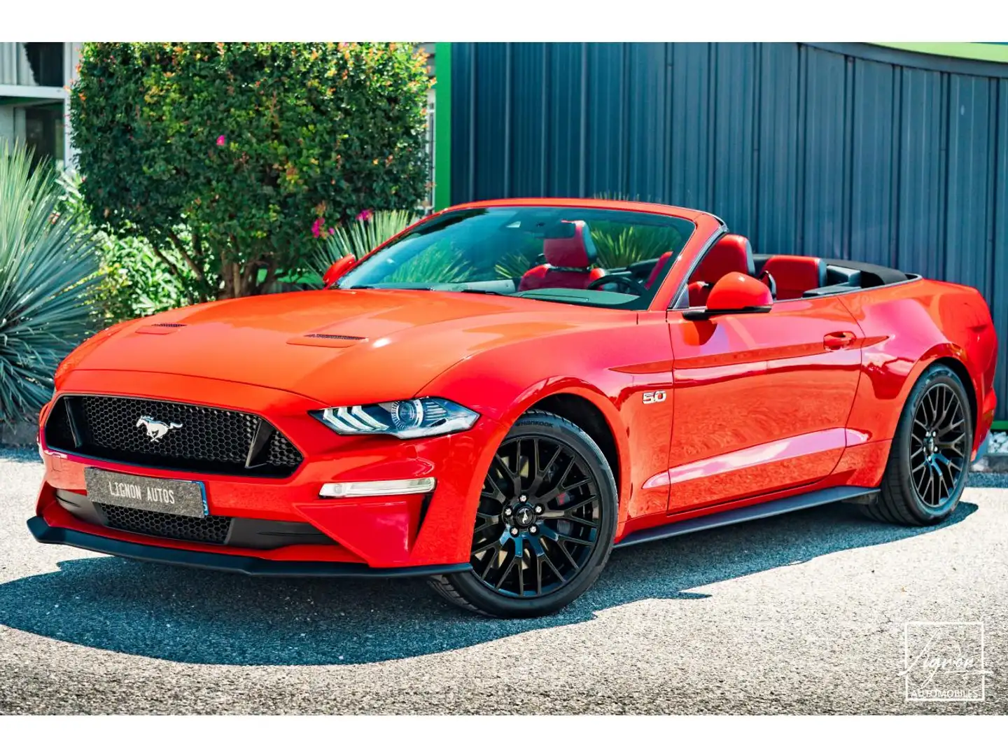 Ford Mustang Cabriolet Gt 5.0l V8 450 BVA10 Premium Красный - 2