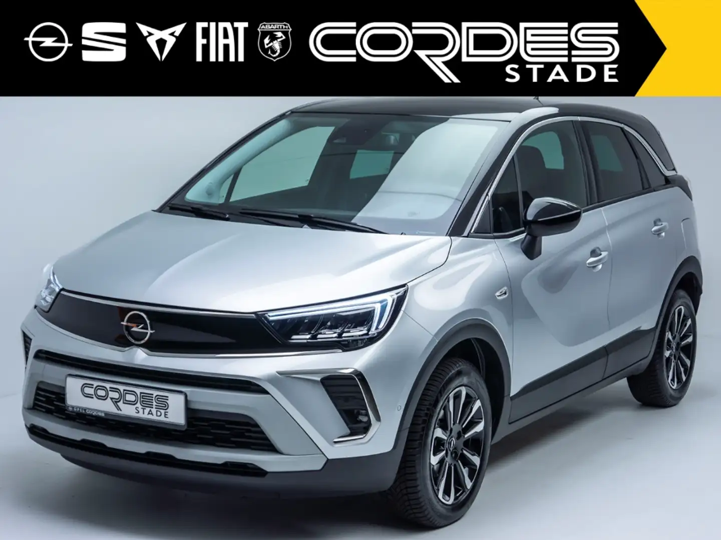 Opel Crossland Elegance 1.2 Turbo  Allwetter Automatik Navi (+27) Grau - 2