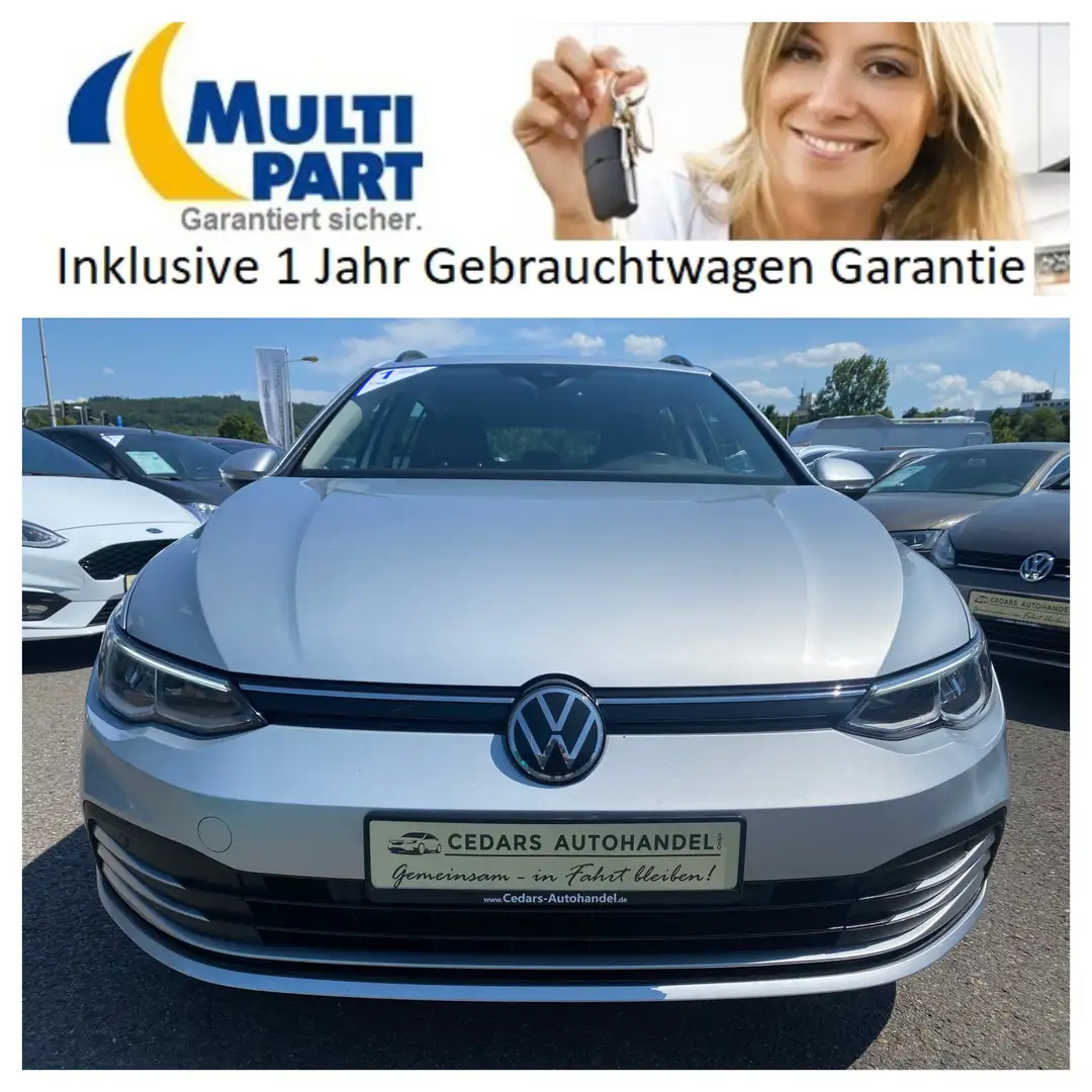 Volkswagen Golf Variant VIII 1.0 eTSI DSG Life LED ACC Carplay Ambiente Gris - 2