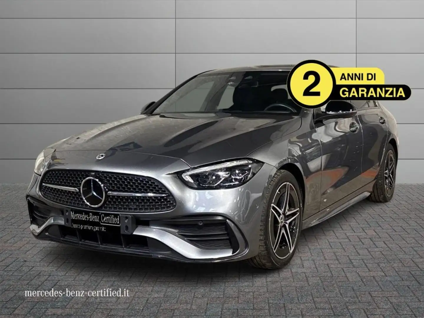 Mercedes-Benz C 220 d Mild hybrid AMG Line Advanced Gris - 1