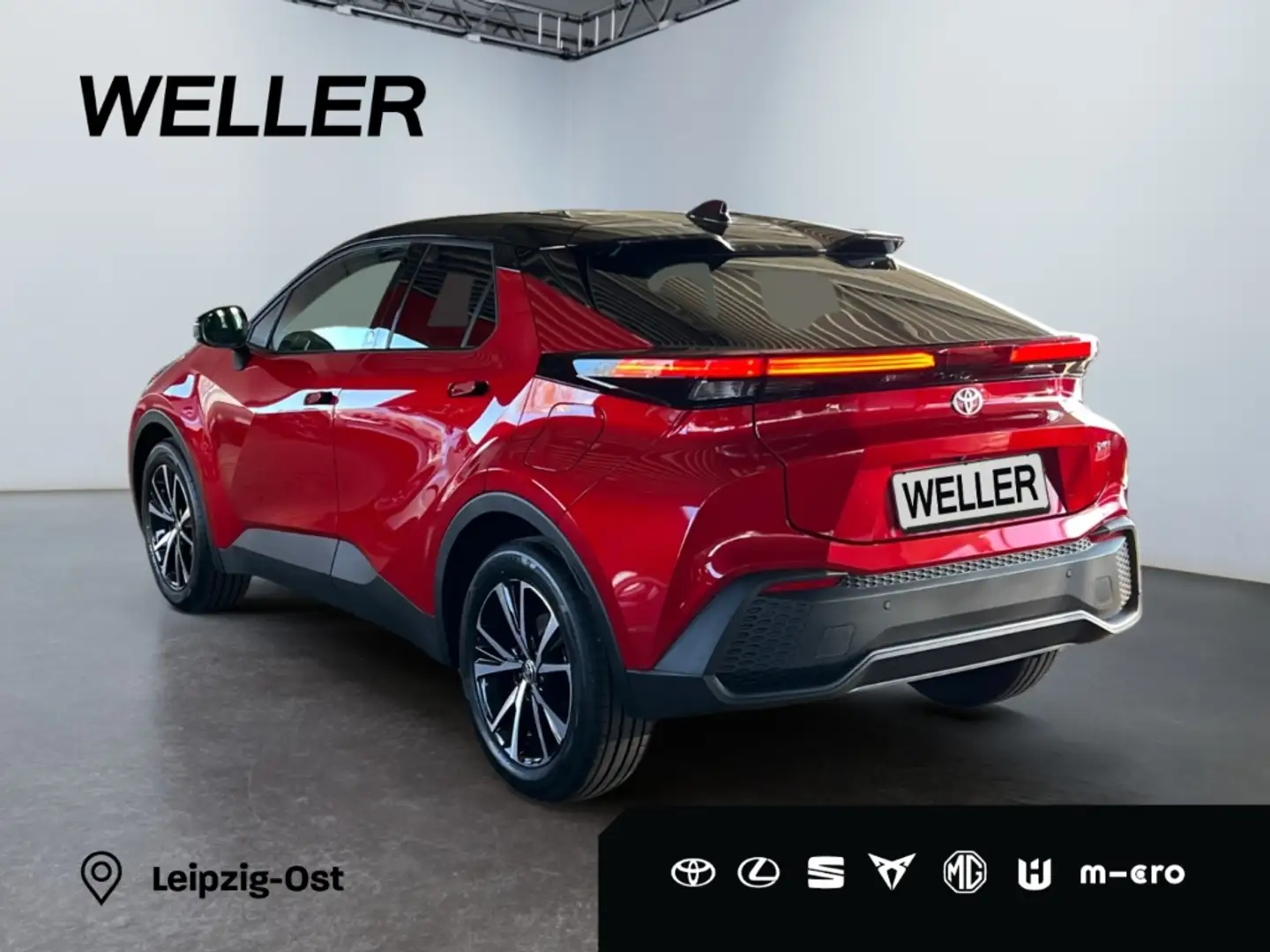 Toyota C-HR 1.8 Hybrid Teamplayer *LED*el Heck*SHZ*CAM* Rot - 2