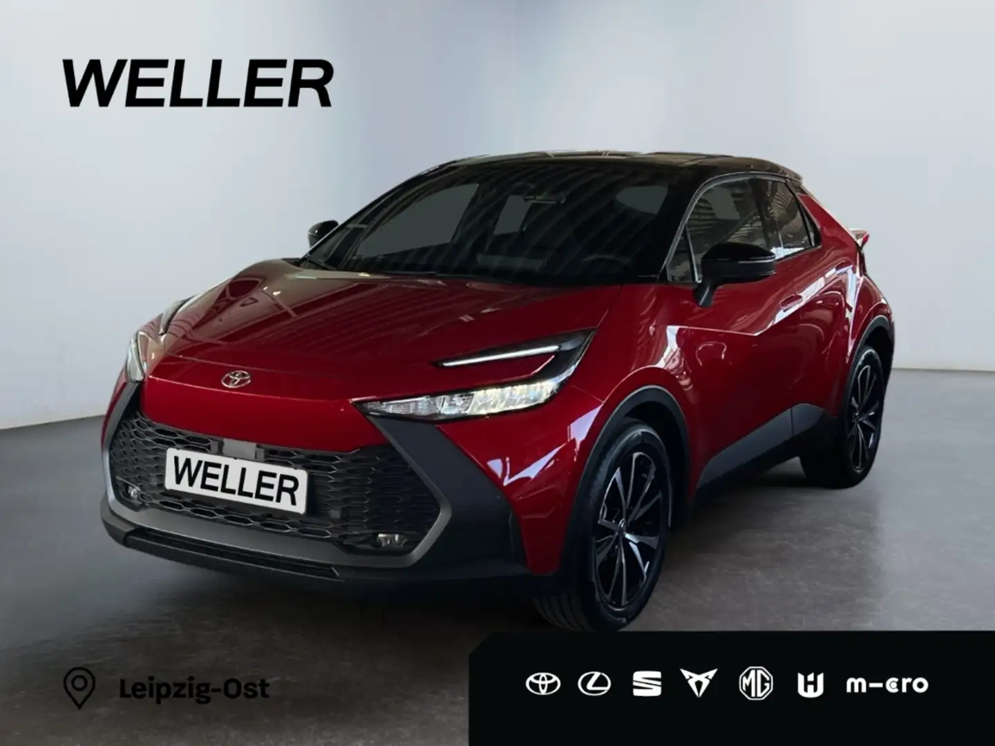 Toyota C-HR 1.8 Hybrid Teamplayer *LED*el Heck*SHZ*CAM* Rot - 1
