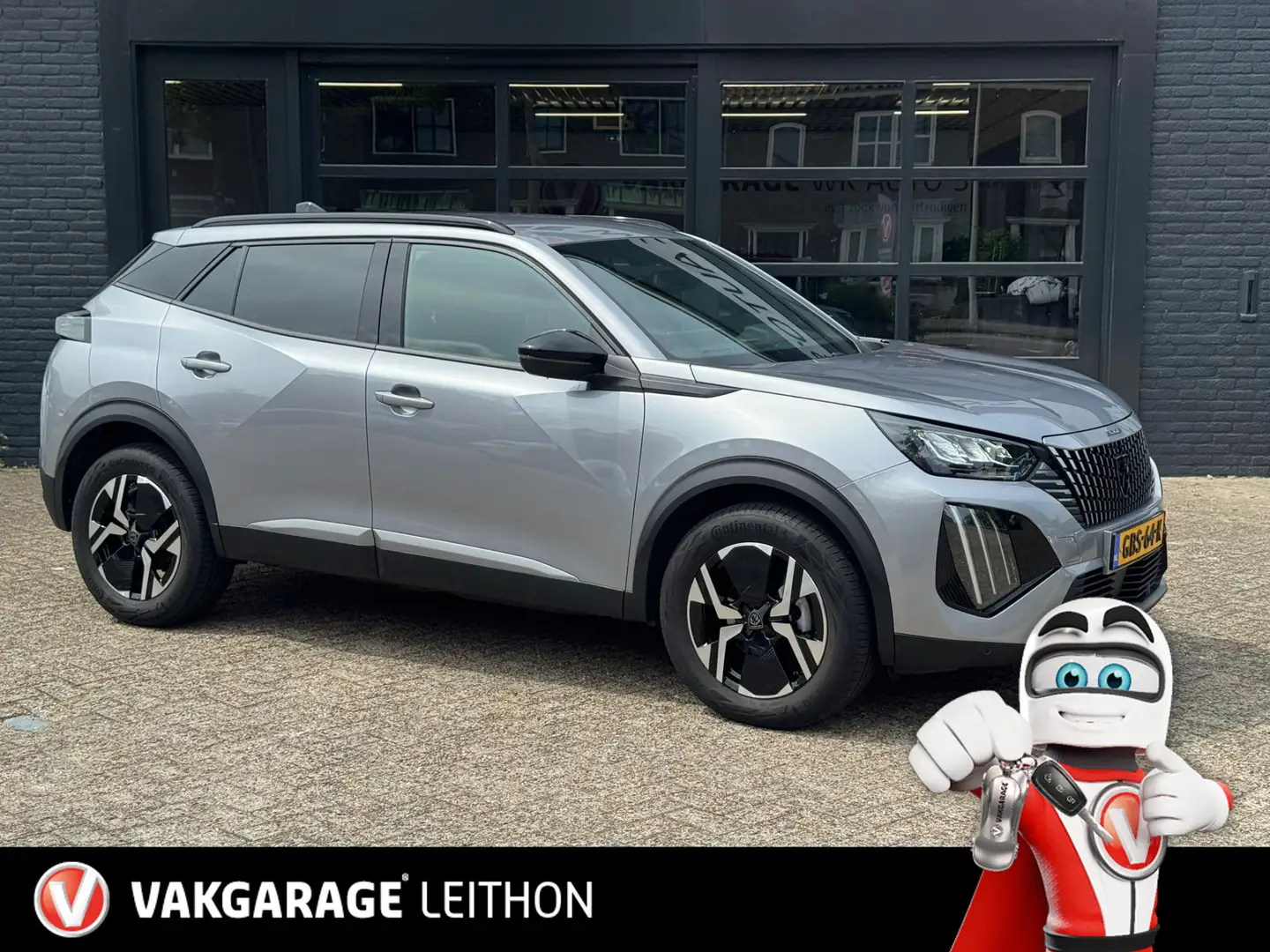 Peugeot 2008 1.2 PureTech 100 Allure - Zwarte hemel - Wireless Grijs - 1