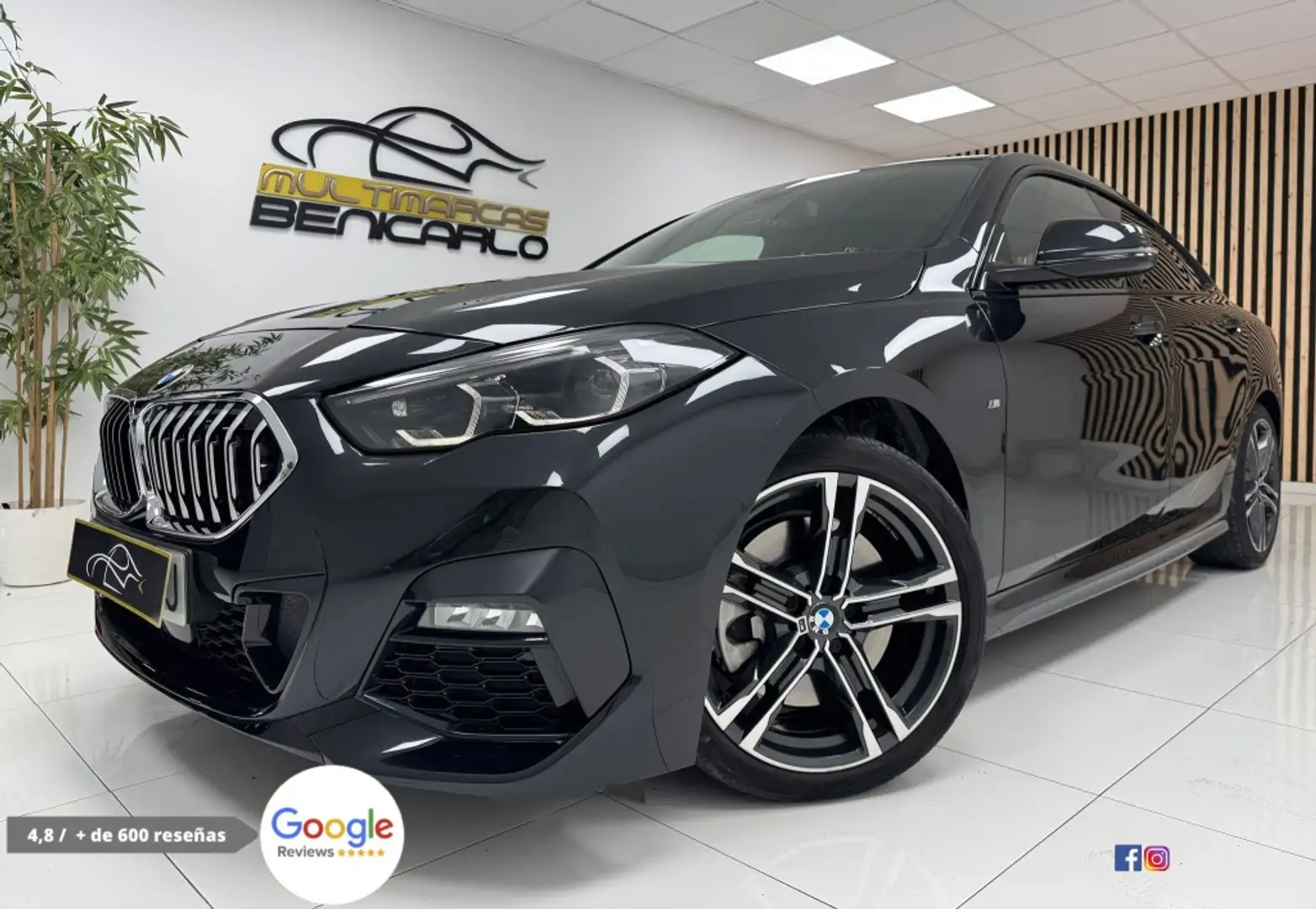 BMW 220 220dA Gran Coupé M Sport Negro - 2
