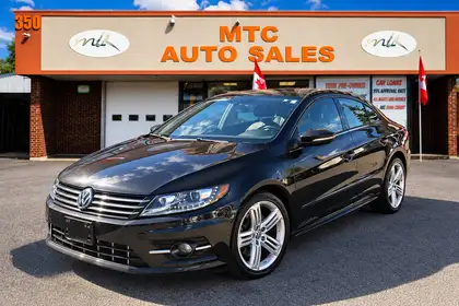 Black 2017 Volkswagen CC Sedan  6-Speed Automatic