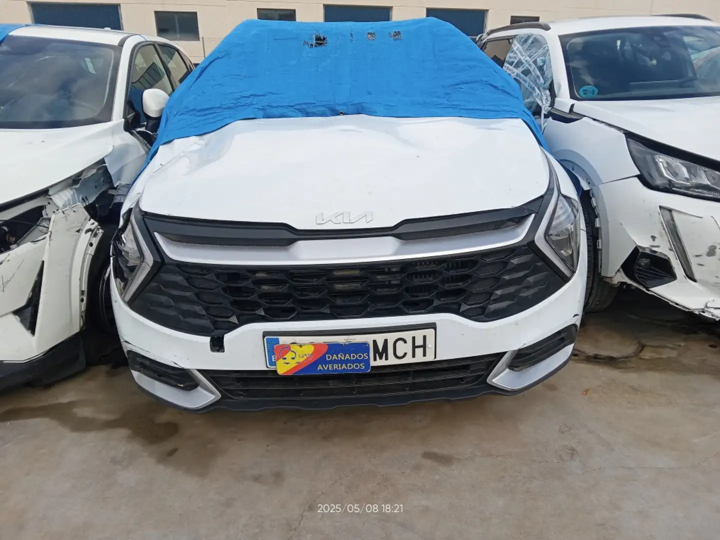 Kia Sportage 1.6 MHEV Black Edition 4x2 136 Blanc - 2