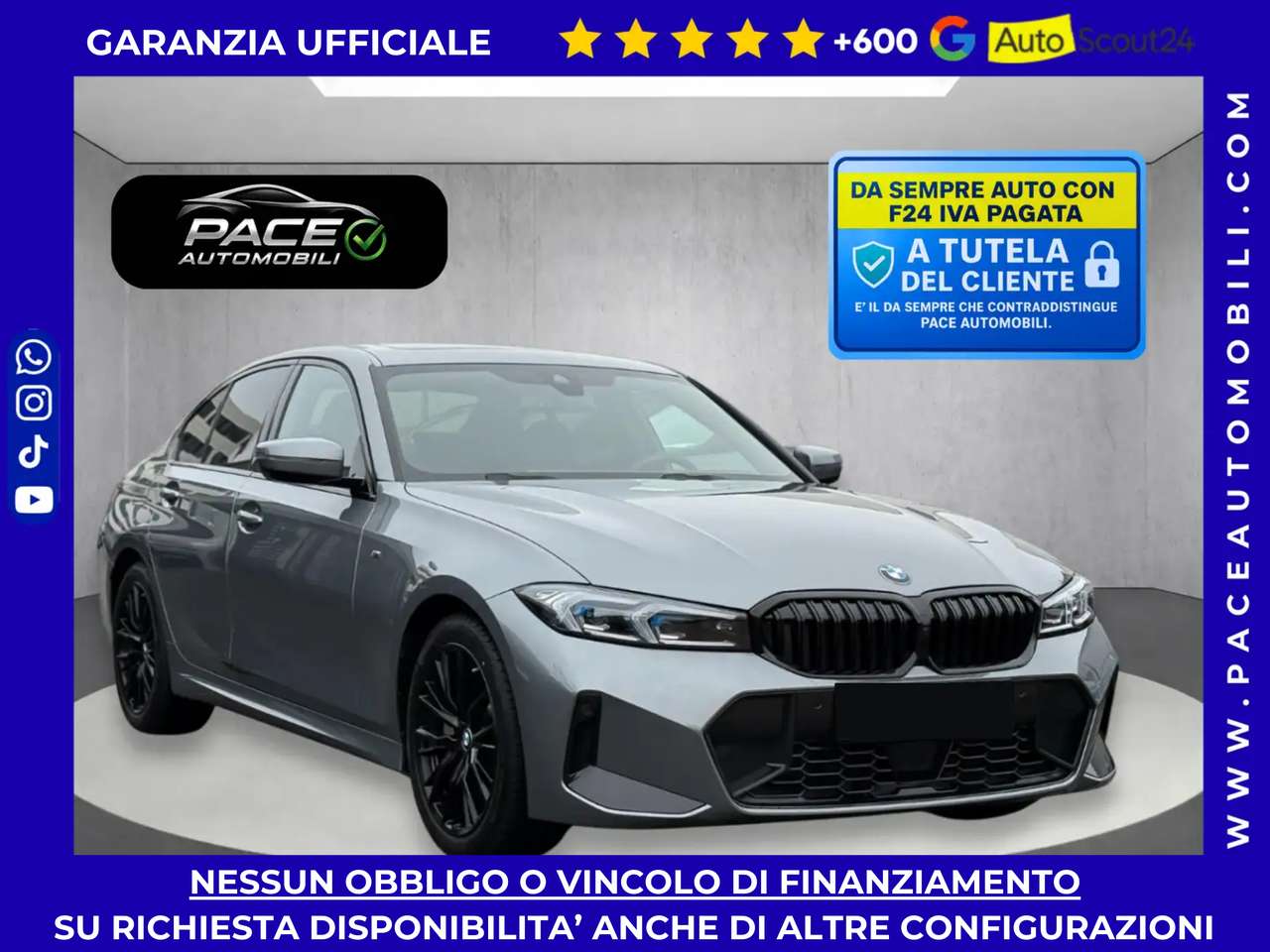 BMW 330 i XD MSPORT M-SPORT M SPORT BLACK PACK TETTO ACC